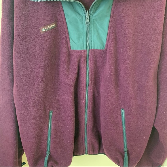 Vintage Retro Columbia Fleece Zip-Up | Men’s Size Large - Picture 7 of 11